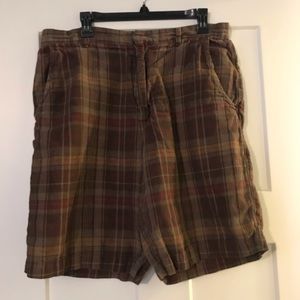 Banana republic linen shorts